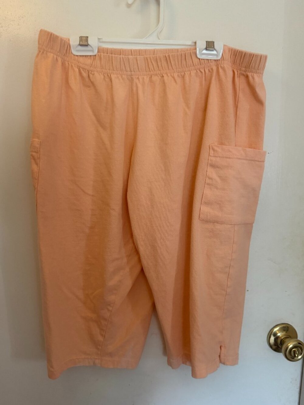 Sea Breeze Orange Capris W XL
